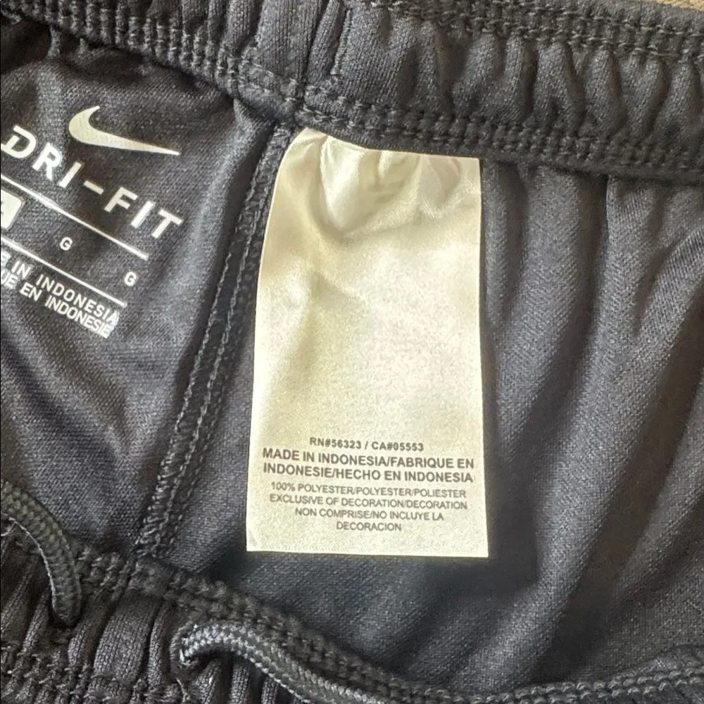 Women’s Nike Dri-Fit Sport Shorts Black Drawstring Waist 725956-010 Size L NWT